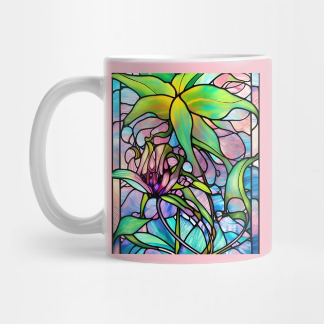 Stained Glass Lily by Chance Two Designs